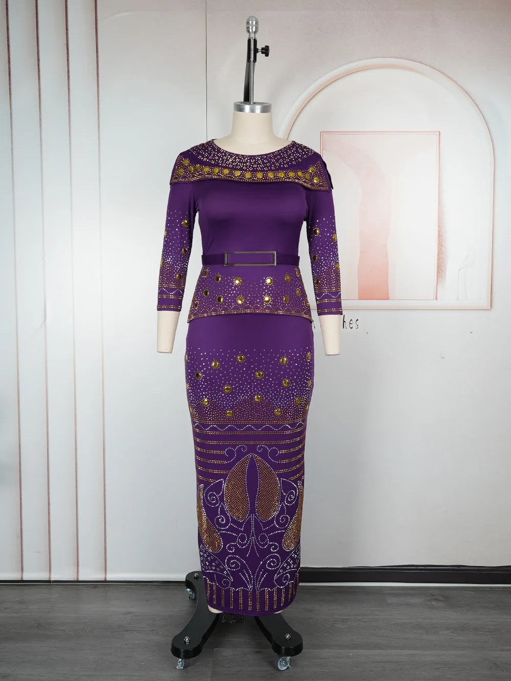 Plus size African Dashiki diamond bodycon maxi dress for women, featuring vibrant patterns and a fitted silhouette.