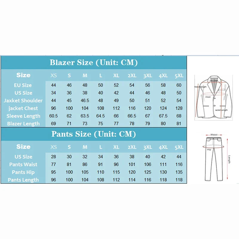 SHOWLU men's slim fit double-breasted wedding tuxedo suit with matching trousers, tailored for a sharp, formal look.