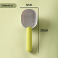 Showlu Smart General pet food scoop with clip, featuring a durable plastic design for easy measuring and sealing pet food bags.