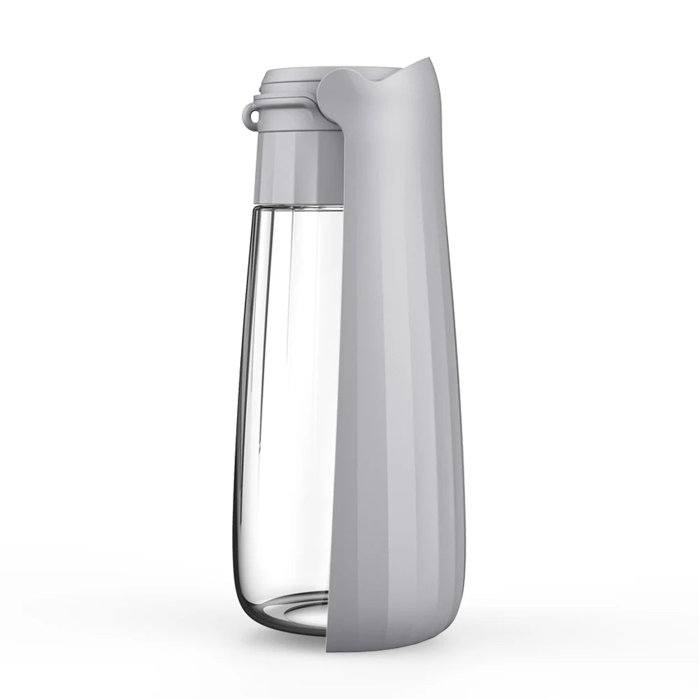 Holapet portable dog water bottle with foldable outdoor pet drinking bowl, ideal for on-the-go hydration for dogs.