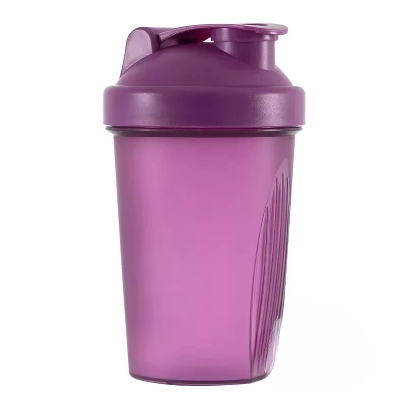 1-7PCS Shaker Bottles Sport Water Cups Whey Protein Powder Mixer Bottle Fitness Gym Shaker Outdoor Portable Plastic Drink Cup