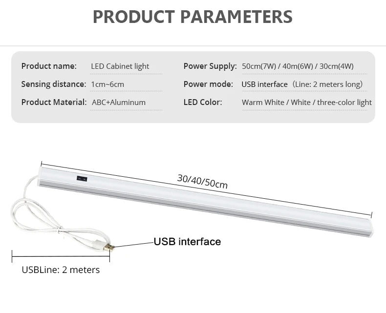 Showlu Smart General CHNAITEKE motion sensor LED light mounted on wall, showcasing its sleek design and motion detection sensor.