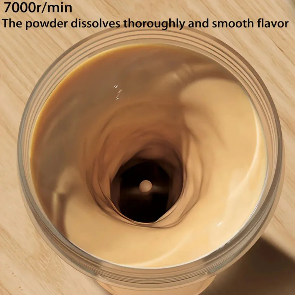 Electric Blender Cup Portable Blender Cup Milk Powder Protein Powder Blender Automatic Shaker Cup Home Travel Outdoor Sports Gym