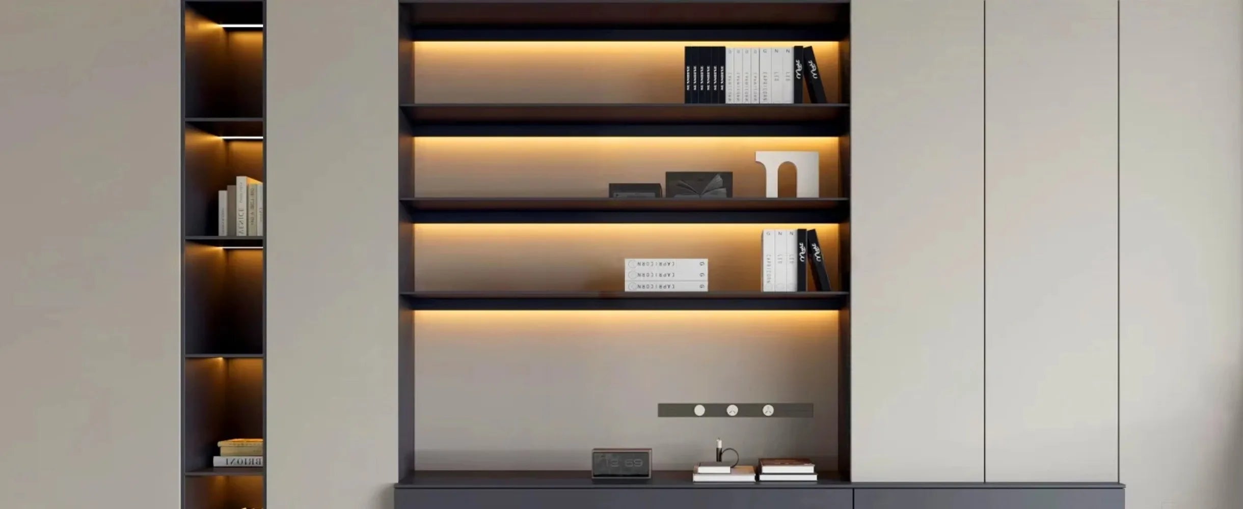 Showlu Smart Zigbee LED strip light kit with voice control, app compatibility, flexible lighting for home decoration and ambiance.