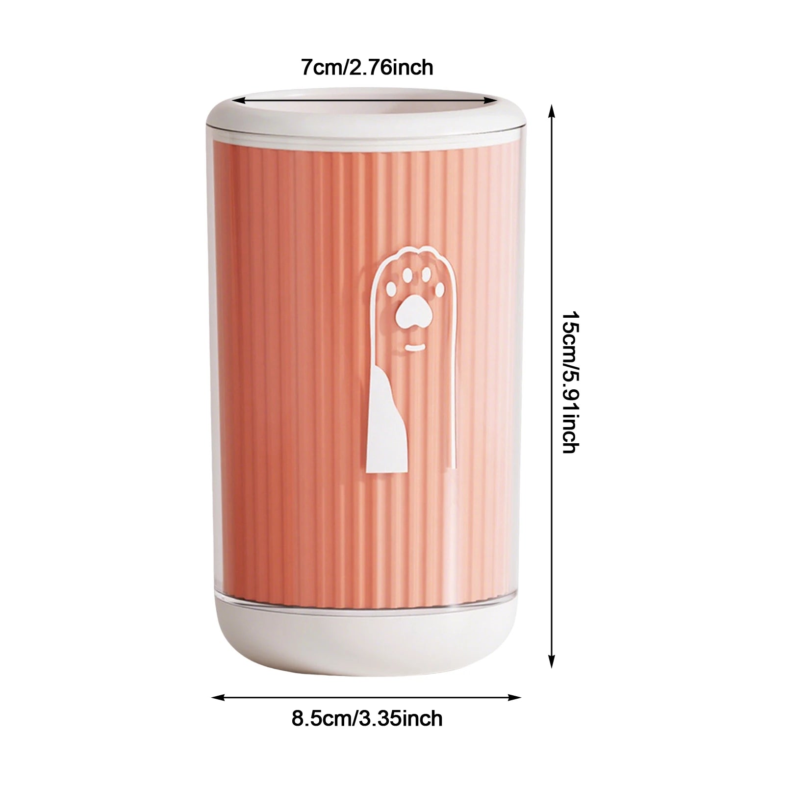 Showlu Smart General Pet Paw Cleaner Cup with soft silicone bristles for easy paw cleaning and hygiene.