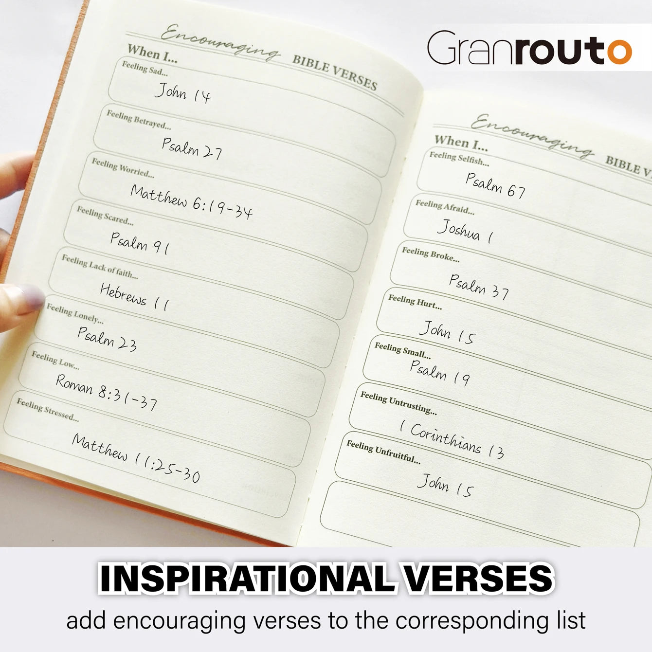 Showlu Fashion S.O.A.P. Bible Study Journal with prayer prompts and devotional pages, featuring a stylish cover design.