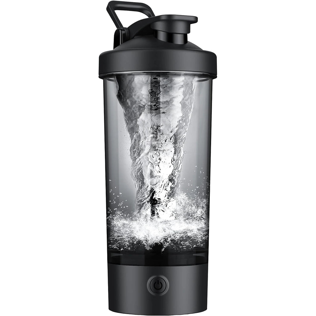 Premium Electric Protein Shaker Bottle, 22oz Blender for Mixing Protein, Gym Portable Cup, and Cocktails