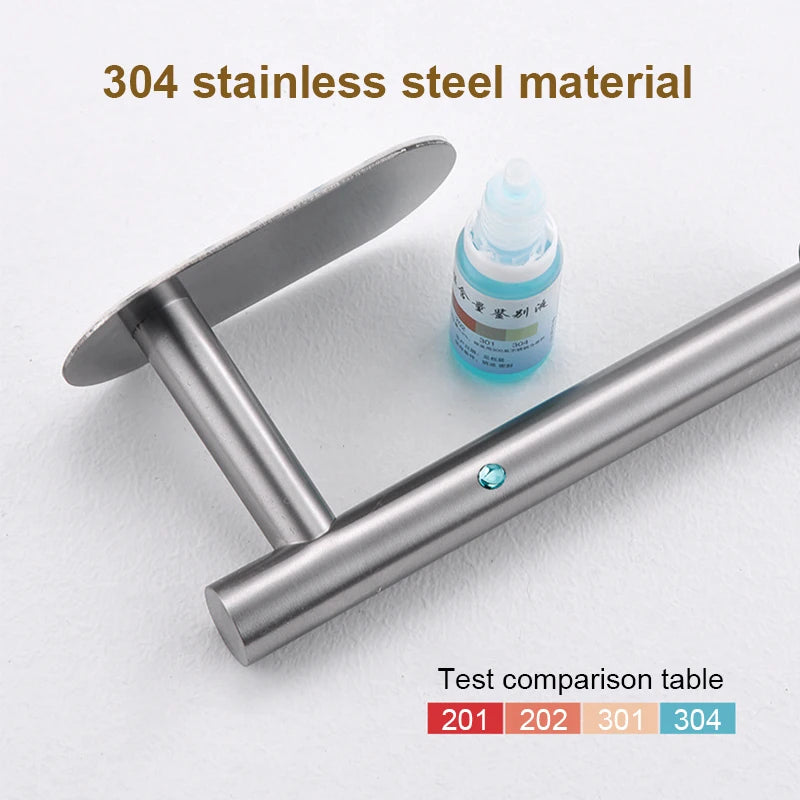 Wall mounted paper towel holder by Showlu Smart General, sleek metal design with easy roll access for kitchen or bathroom use.