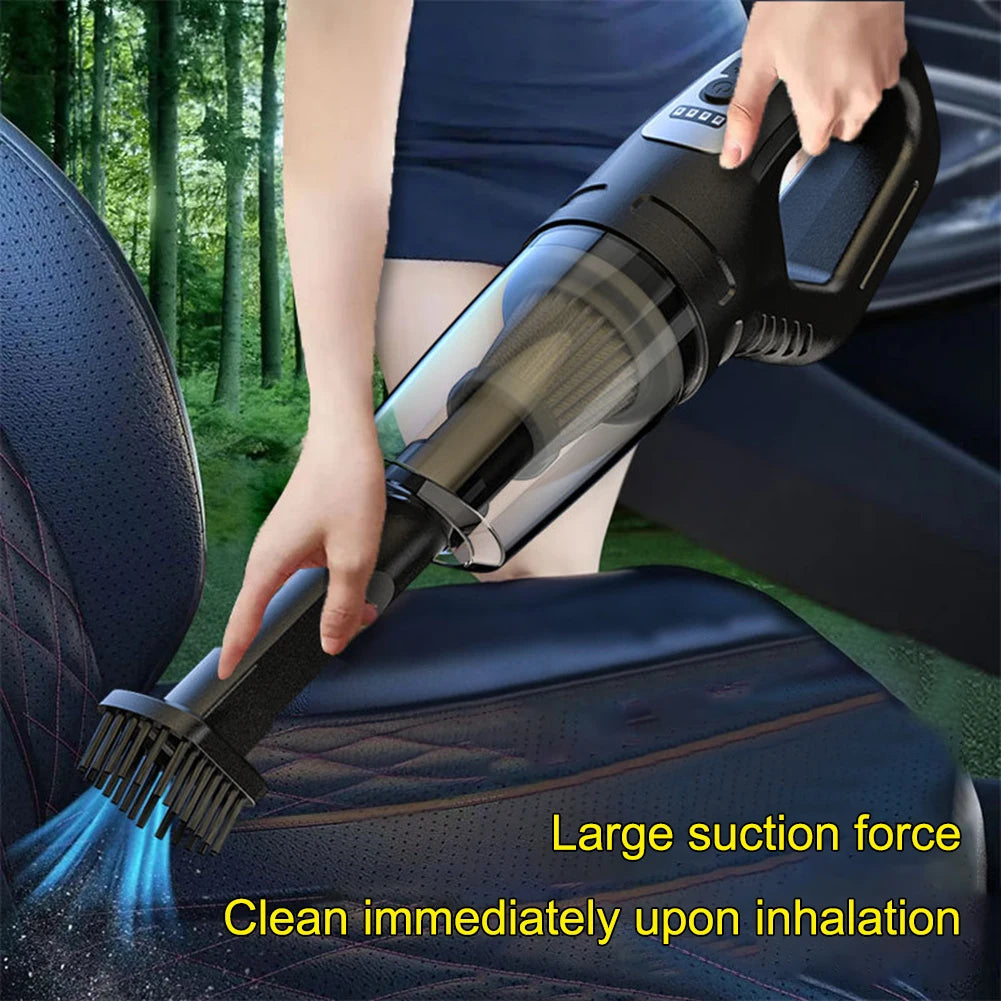 Showlu Smart General Mini Car Vacuum cleaner with compact design and ergonomic handle, suitable for quick interior cleaning.