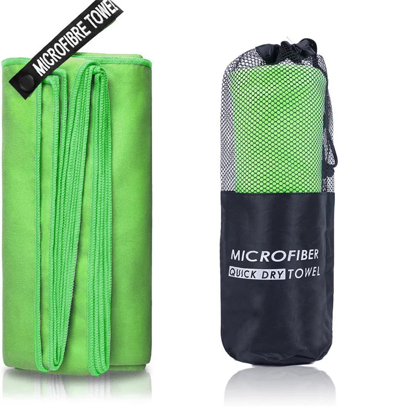 Quick-Drying Sports Towel 40x80/80x160CM Blue Grey Green Orange Swimming Gym Fitness Camping Running Beach Washcloth Towels SHOWLU FASHION STORE