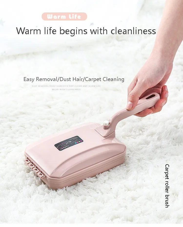 Showlu Smart General Mini Carpet Spot Cleaner, compact device with cleaning attachments for removing stains from carpets.