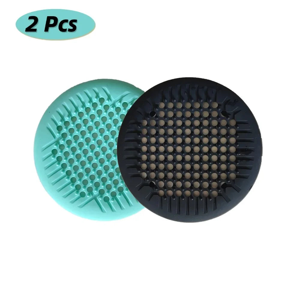 Showlu Smart General silicone drain cover with flexible mesh design for sink and floor drain protection.
