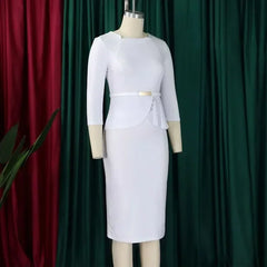 African Dresses For Women 2025 Dashiki Bodycon African Dress African Clothes Fashion Elegant Dresses Ladies Africa Clothing