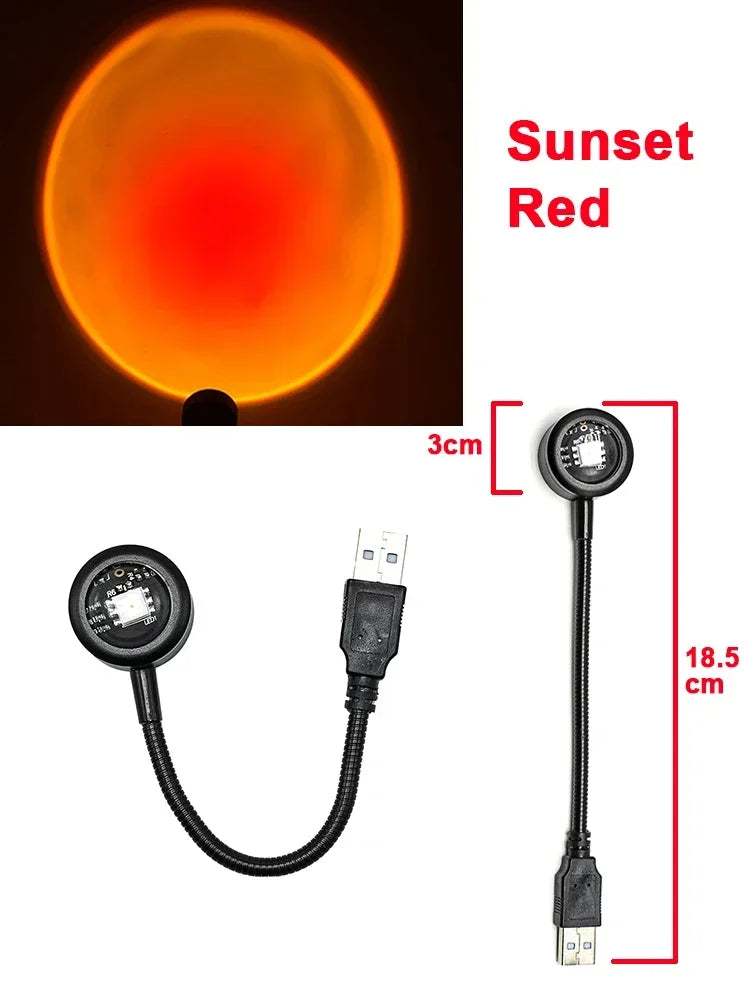 Showlu Smart LED Sunset Rainbow Bar with colorful rainbow lighting and sleek design, ideal for ambient home or party decor.