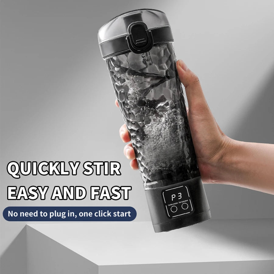 USB Charging Electric Protein Shaker and Coffee Mixing Cup