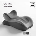 Showlu Memory Foam Pillow ergonomic wedge for neck and leg support, featuring contoured design for comfortable positioning