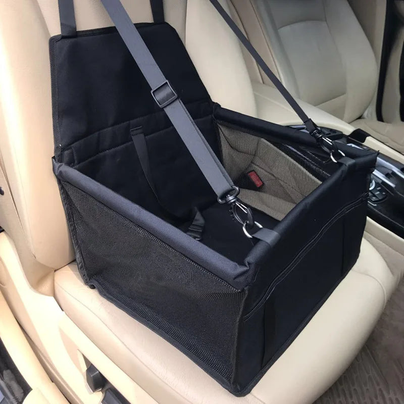 Showlu Smart General portable small dog car seat carrier bag with adjustable straps and breathable mesh for travel comfort