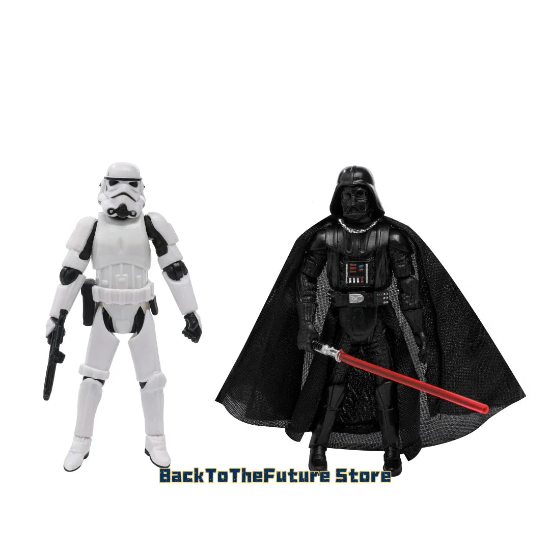 Dark Trooper action figure from Star Wars, 10cm plastic mini model featuring detailed design and poseable limbs.