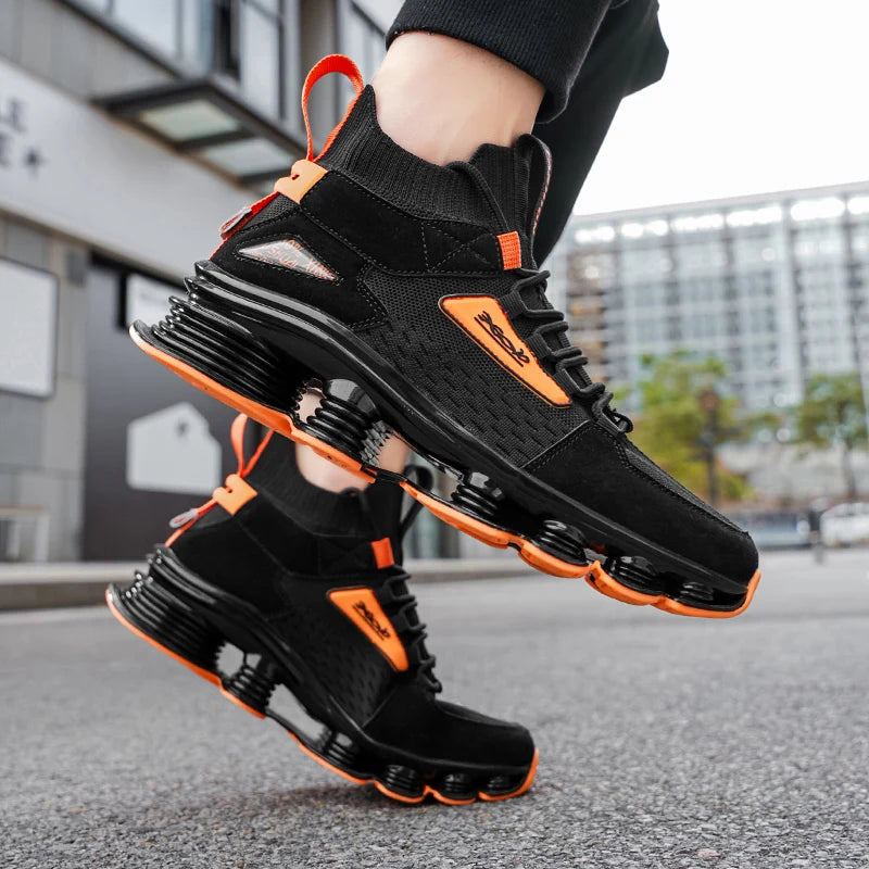 Men's Showlu Fashion sneakers featuring casual, breathable design with stylish loafers and running shoes for comfortable everyday wear.