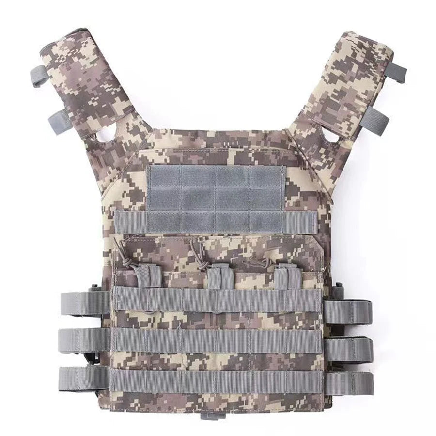 Adjustable Showlu Smart General weighted vest with padded straps and multiple weight settings for versatile fitness training.