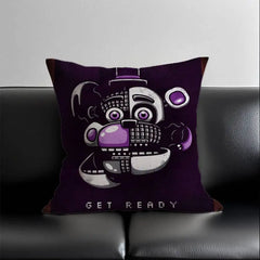 F-Five-Nights-At-Freddys F-Fnaf Anime Pillow Case Skin-Friendly And Comfortable Fabric Pillowcase Lnvisible Lilky Zipper