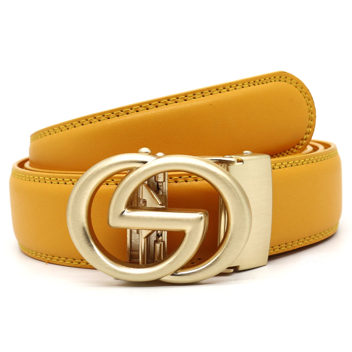 NEW Man Automatic Buckle Belt Casual Styish genuine Leather