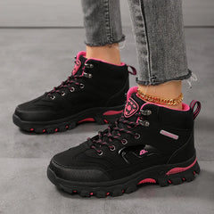 Women Boots Waterproof Outdoor Hiking Boots Women's Safety Work Shoes Walking Sneakers Non Slip Ankle Boots Botas De Mujeres New