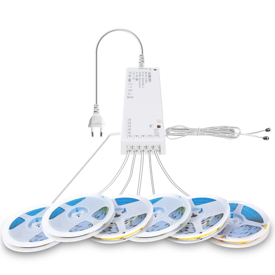 Showlu Smart General YEMEKE 12V COB LED strip with door sensor, flexible lighting strip with motion detection and easy installation.