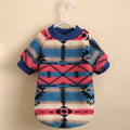 XLeiPet national style dog hoodie, warm retro winter pet sweater with cozy fabric and classic design for small dogs.