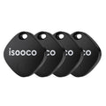 Showlu Smart General isooco Bluetooth Key Finder with IP67 waterproof rating, compact tracker for iOS devices.