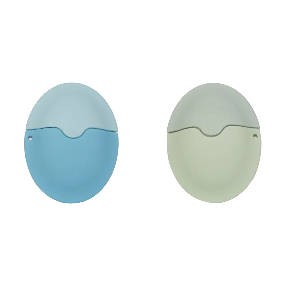 Portable 55ML Showlu Fashion sunscreen applicator with refillable roll-on sponge for lotion and suncream, ideal for family travel.