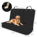 Waterproof DUTRIEUX large dog car seat cover by Showlu Fashion Store, made of durable Oxford fabric, fits car seats to protect from pets.