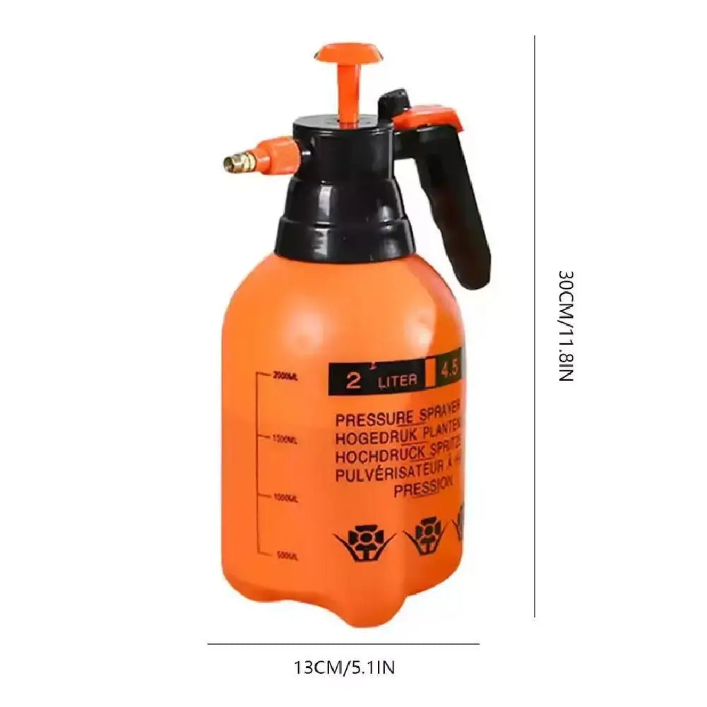 Showlu Smart General high pressure spray bottle with ergonomic handle and adjustable nozzle for garden and cleaning use.