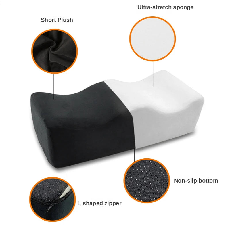 Showlu Memory Foam BBL Pillow, plush Brazilian Butt Lift seat cushion with ergonomic design for comfortable support.