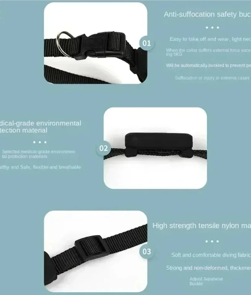Showlu Mini Bluetooth GPS pet tracker for dogs, compact anti-lost smart locator with GPS and Bluetooth technology.