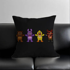 F-Five-Nights-At-Freddys F-Fnaf Anime Pillow Case Skin-Friendly And Comfortable Fabric Pillowcase Lnvisible Lilky Zipper
