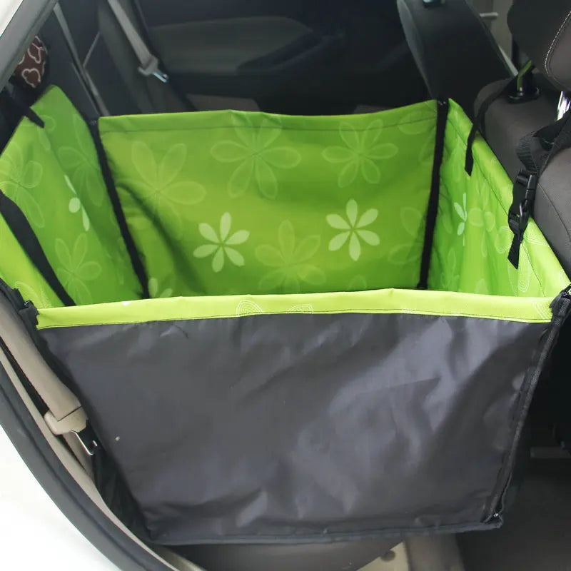 Waterproof Cawayi Kennel Dog Car Seat Cover by Showlu Fashion Store, featuring a travel hammock style for pet safety and comfort.