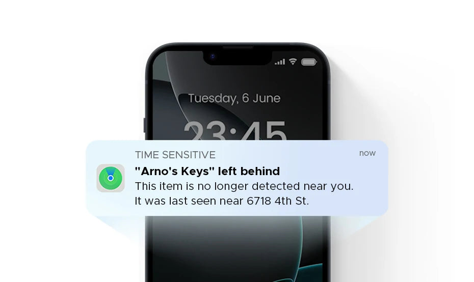 Showlu Smart General Bluetooth Key Finder with compact design and keyring attachment for locating keys easily.