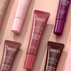 12G Colored Lip Gloss Liquid Hydrating And Moisturizing, Light And Shiny Lip Balm, Water Gloss Lip Glaze Moisturizing Lip Milk