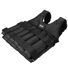 1 - 110LBS Adjustable Weighted Vest Running Loading Weighted Vest Training Workout Fitness Adjustable Waistcoat Jacket Man Women