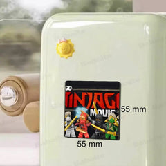 Cartoon N-NinjagoS Refrigerator Magnets Personalized Photo Fridge Magnets For Kitchen Whiteboard Home Decoration Office Gift