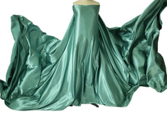 16 Color Maternity Silk Fabric Photo Props Photography Dresses Gown Waving Satin Tossing Flying Pregnancy Flowing Cloth Overlays