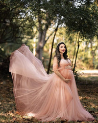 Fashion Sexy Maternity Long Dresses White Shower Cotton Dress Stretchy Pregnancy Photography Dress Chiffon maternity lace dress