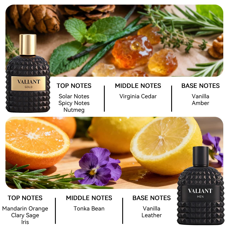 Unisex Eau De Parfum by Showlu Fashion with Mandarin Orange and Bergamot, 3.4 oz bottle, featuring a sleek glass design.
