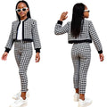 2pcs Set of Girls Outfits Long Sleeves Button Cardigan Jacket + Pants Youngsters's Clothing For Spring/Autumn Casual Wear 5-14