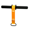 Adjustable Showlu Fashion forearm and wrist roller trainer with thick non-slip handle for home upper body workout and strength training.