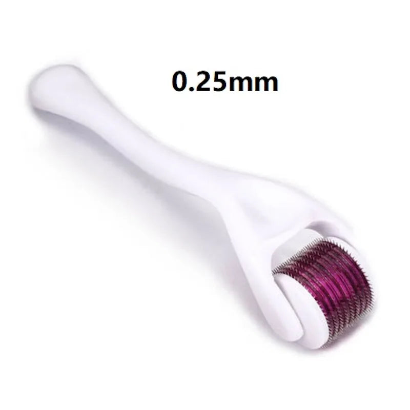 Showlu Smart General beard growth roller with fine metal needles for stimulating facial hair growth and beard enhancement.