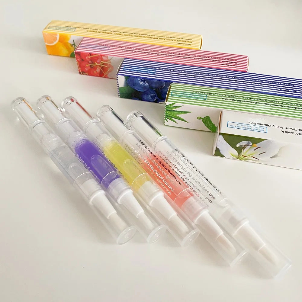 Showlu Smart General cuticle oil pen with precise applicator for nourishing and moisturizing cuticles and nails.