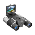 Showlu digital zoom binoculars with 2-inch LCD screen, ideal for outdoor camping, hunting, and hiking with video and photo recording.