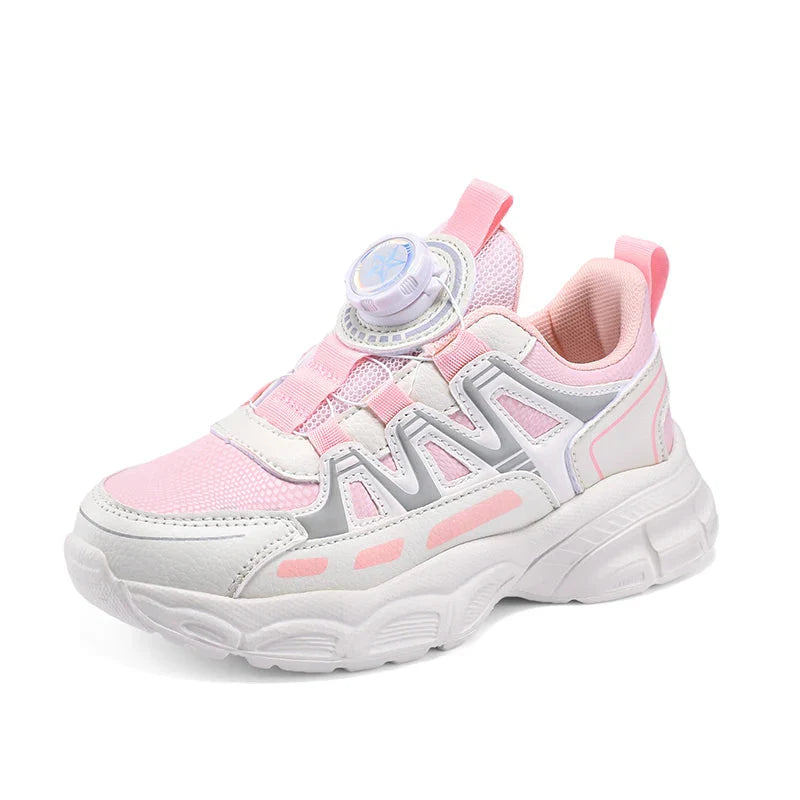 Kids breathable slip-on sneakers by SHOWLU FASHION STORE, sporty shoes for boys and girls with comfortable design.